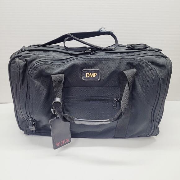 TUMI 278D3 Black Expanding Boston Ballistic 22